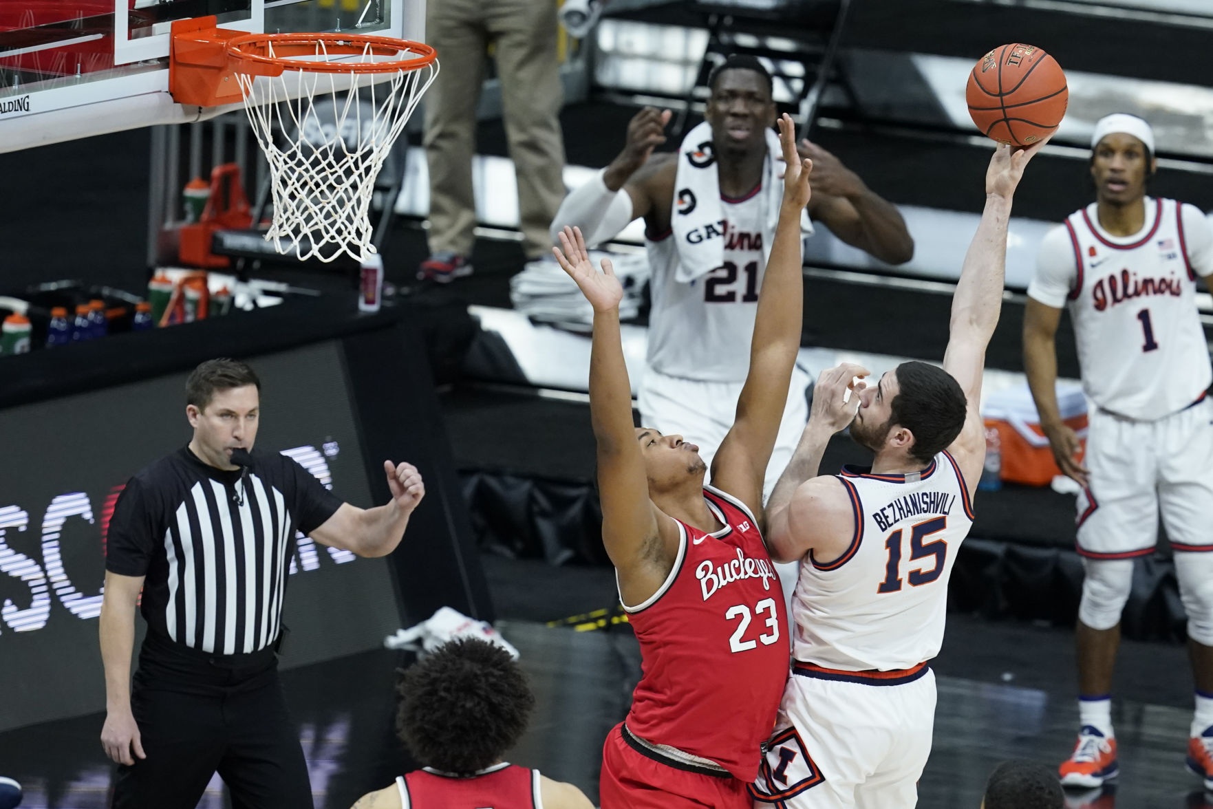 B10 Ohio St. Illinois Basketball